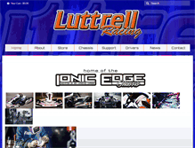 Tablet Screenshot of luttrellracing.com